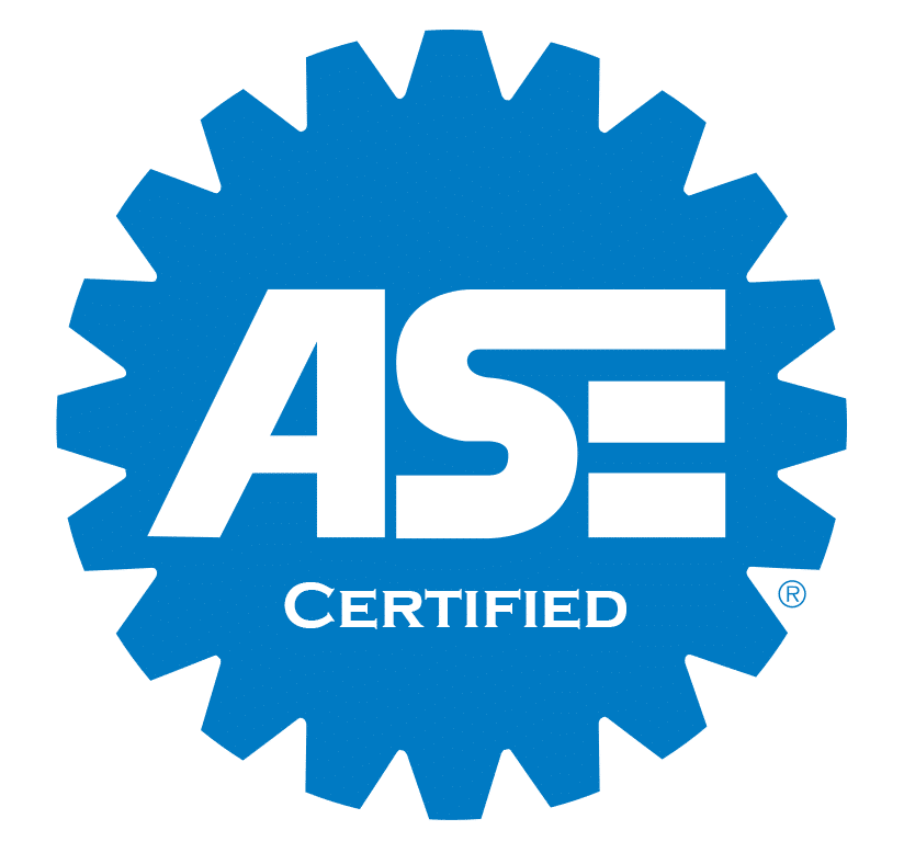 Automotive Service Excellence certified