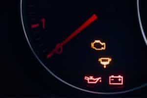 blinking check engine light